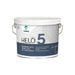 HELO AQUA 5, pilnībā matēta laka koka virsmām iekšdarbiem un ārā