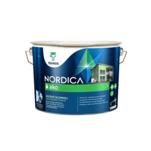 NORDICA EKO,glancēta krāsa koka fasādēm
