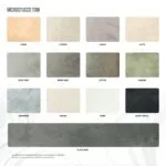 Microstucco toņi